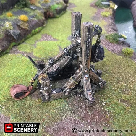 Tabletop Terrain Terrain Trebuchet - Siege Equipment
