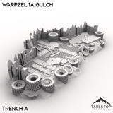 Tabletop Terrain Terrain Trench A / 32mm Warpzel 1A Gulch