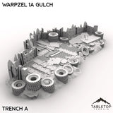 Tabletop Terrain Terrain Trench A / 32mm Warpzel 1A Gulch