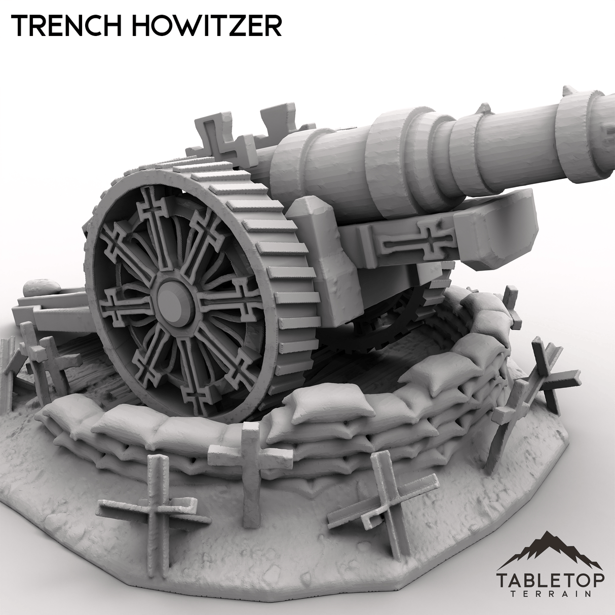 Tabletop Terrain Terrain Trench Howitzer