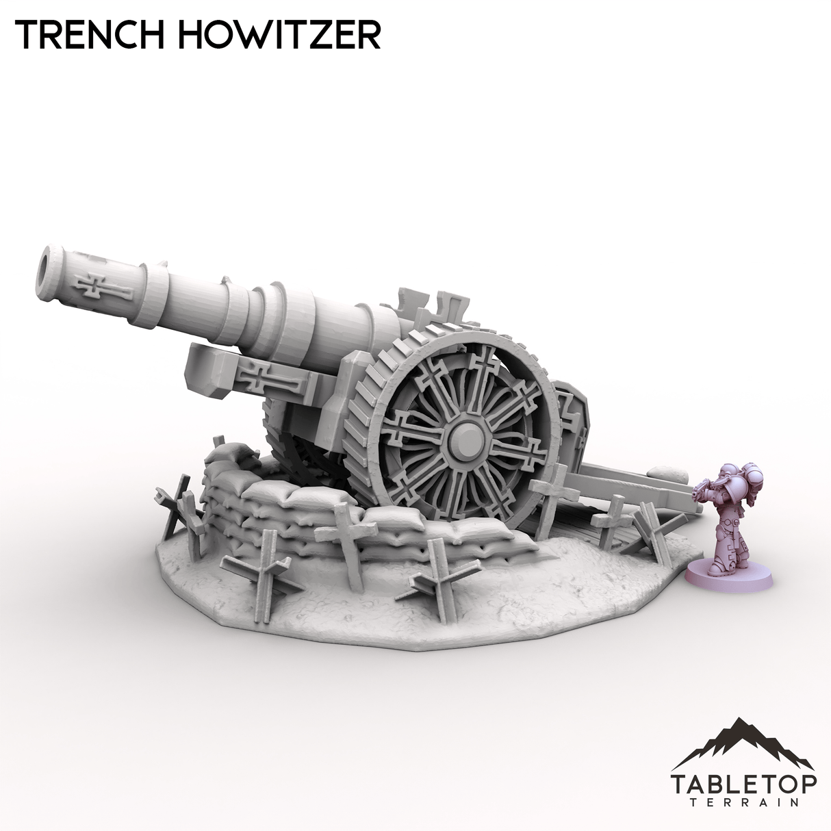 Tabletop Terrain Terrain Trench Howitzer