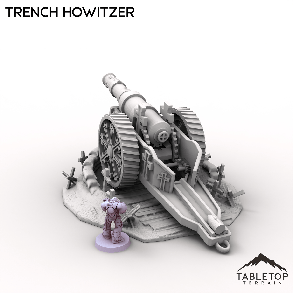 Tabletop Terrain Terrain Trench Howitzer