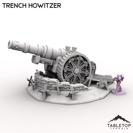 Tabletop Terrain Terrain Trench Howitzer