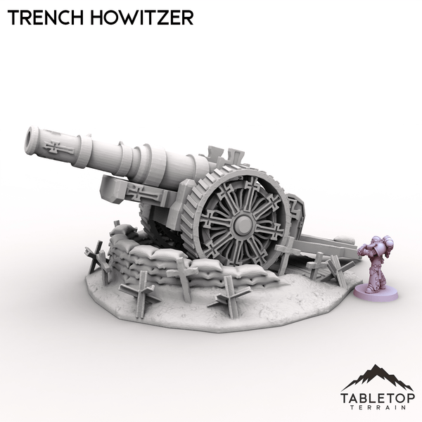 Tabletop Terrain Terrain Trench Howitzer