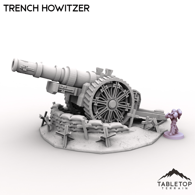 Tabletop Terrain Terrain Trench Howitzer