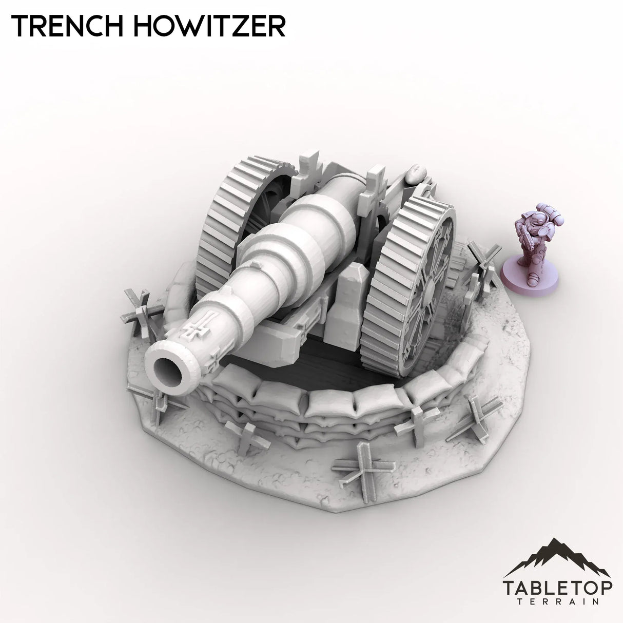 Tabletop Terrain Terrain Trench Howitzer