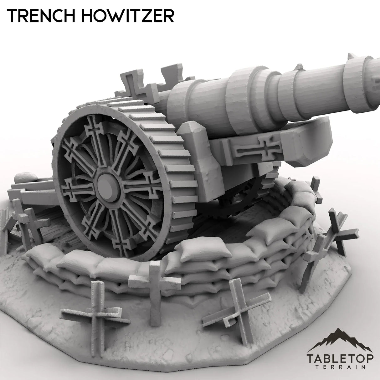 Tabletop Terrain Terrain Trench Howitzer