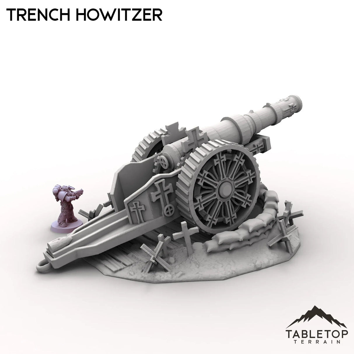 Tabletop Terrain Terrain Trench Howitzer