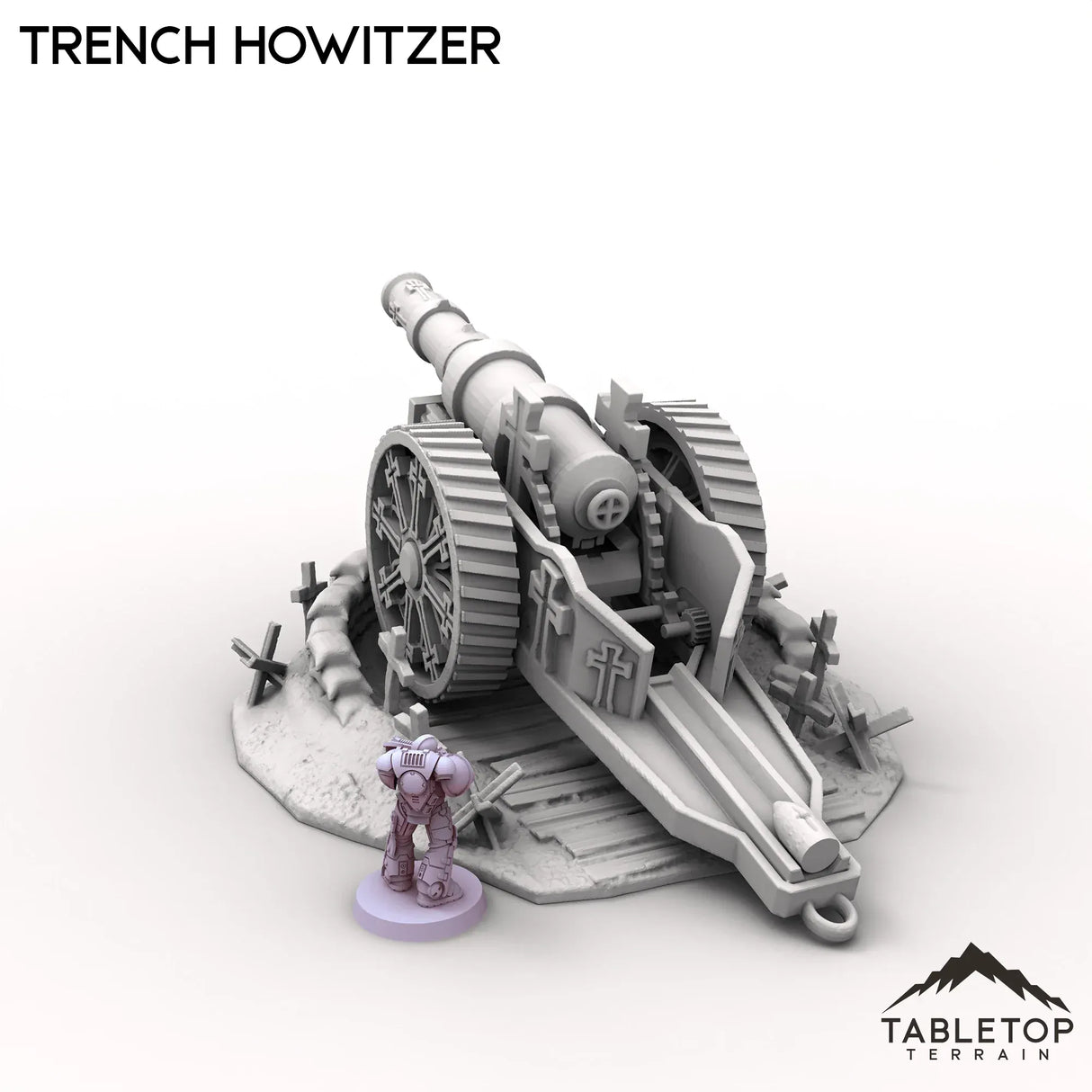 Tabletop Terrain Terrain Trench Howitzer