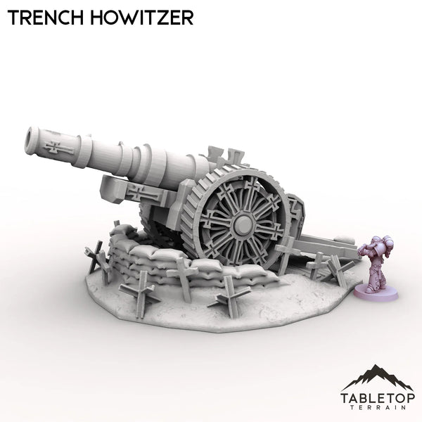 Tabletop Terrain Terrain Trench Howitzer