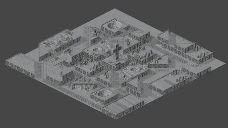 Tabletop Terrain Terrain Trench Wars - Full Table Collection
