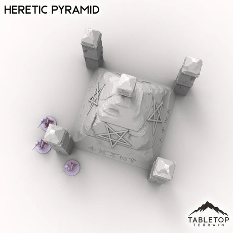 Tabletop Terrain Terrain Trench Wars Heretic Pyramid