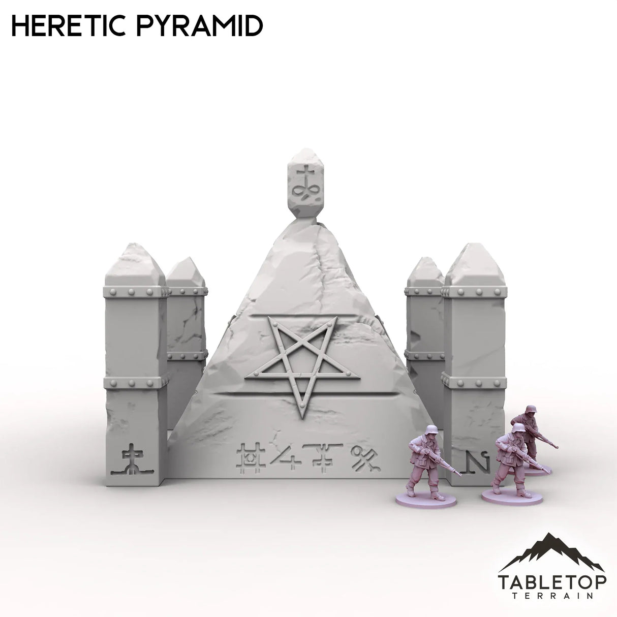 Tabletop Terrain Terrain Trench Wars Heretic Pyramid