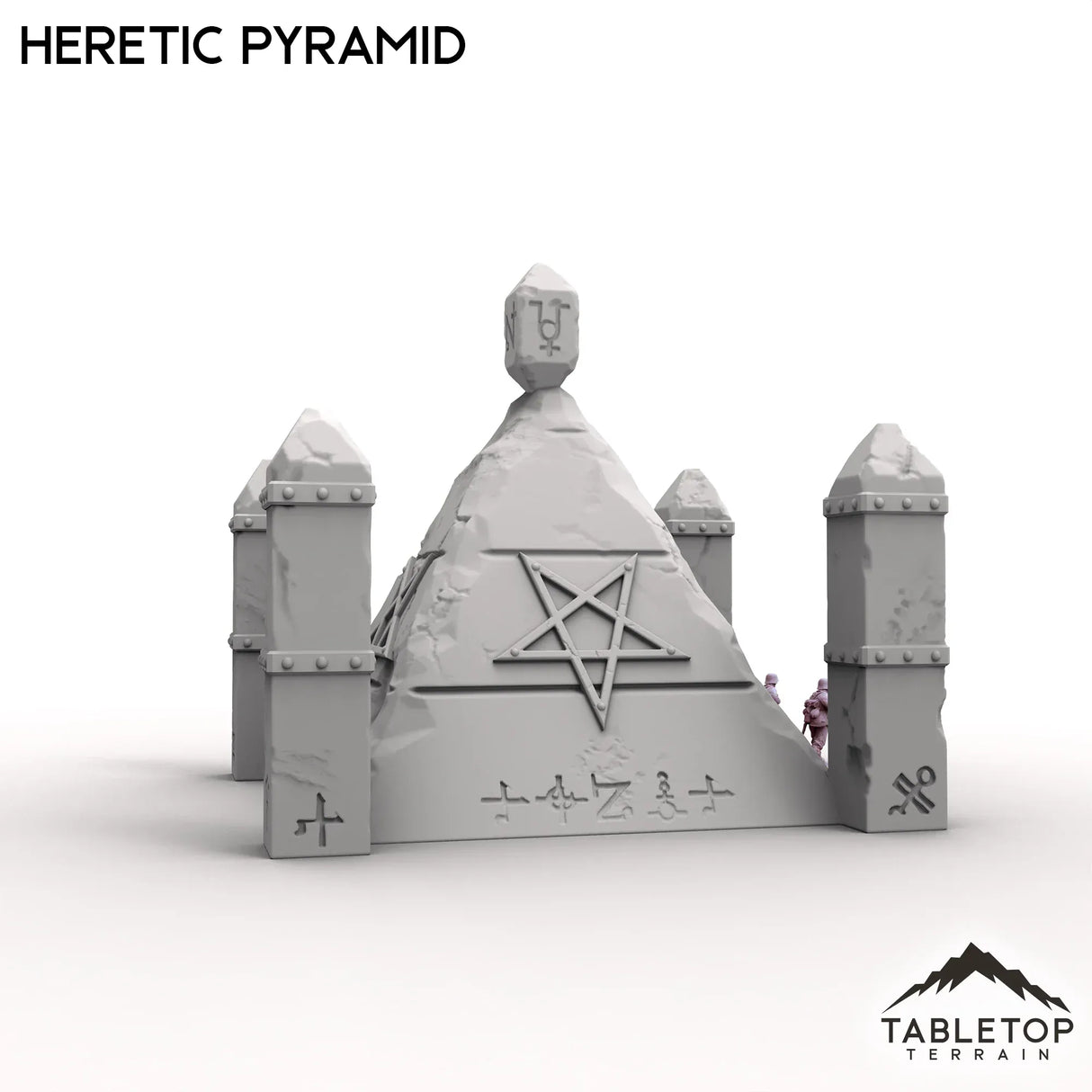 Tabletop Terrain Terrain Trench Wars Heretic Pyramid