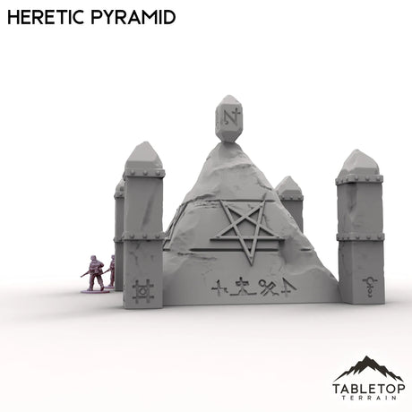 Tabletop Terrain Terrain Trench Wars Heretic Pyramid