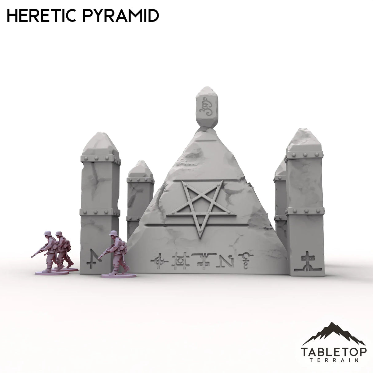 Tabletop Terrain Terrain Trench Wars Heretic Pyramid