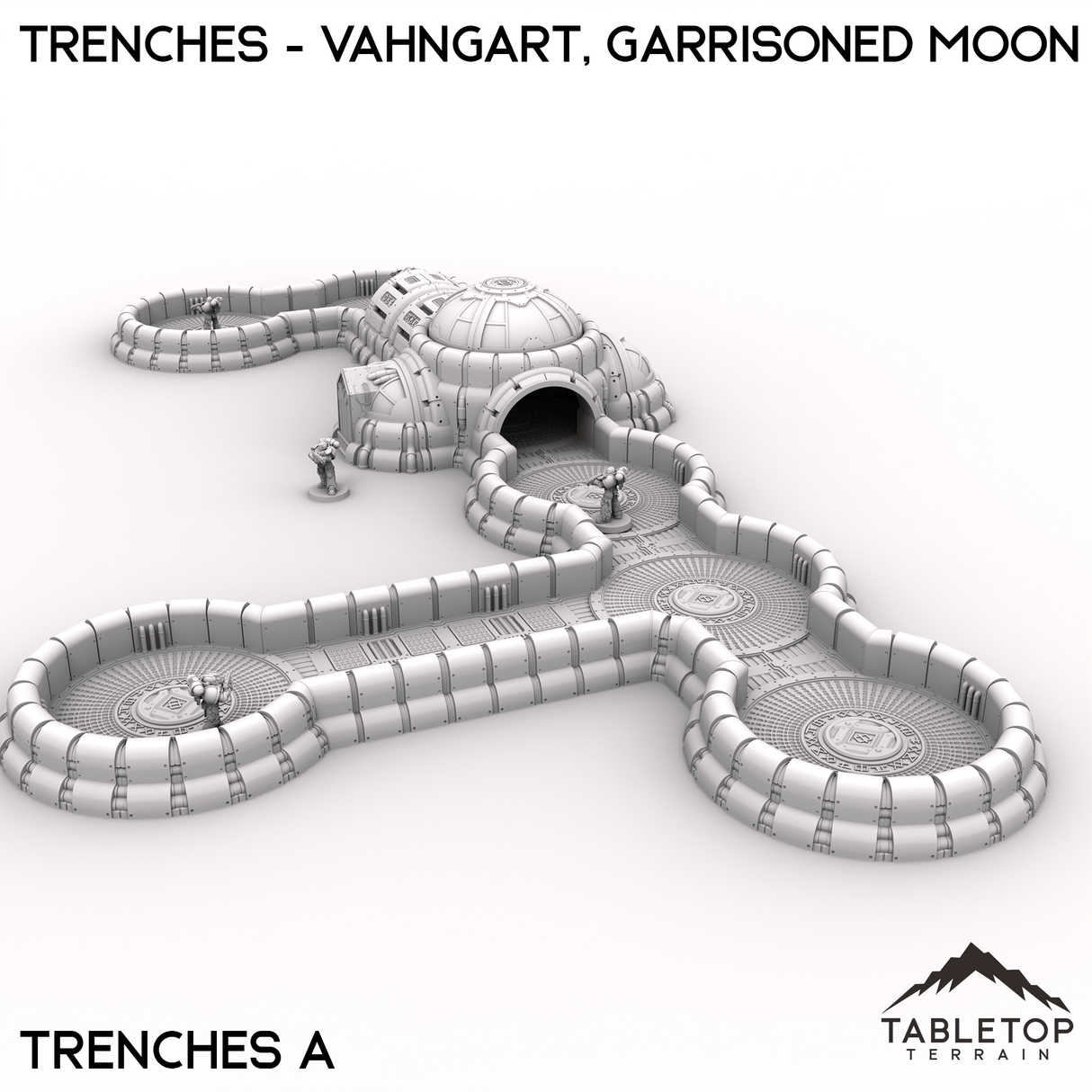 Tabletop Terrain Terrain Trenches - Vahngart, Garrisoned Moon