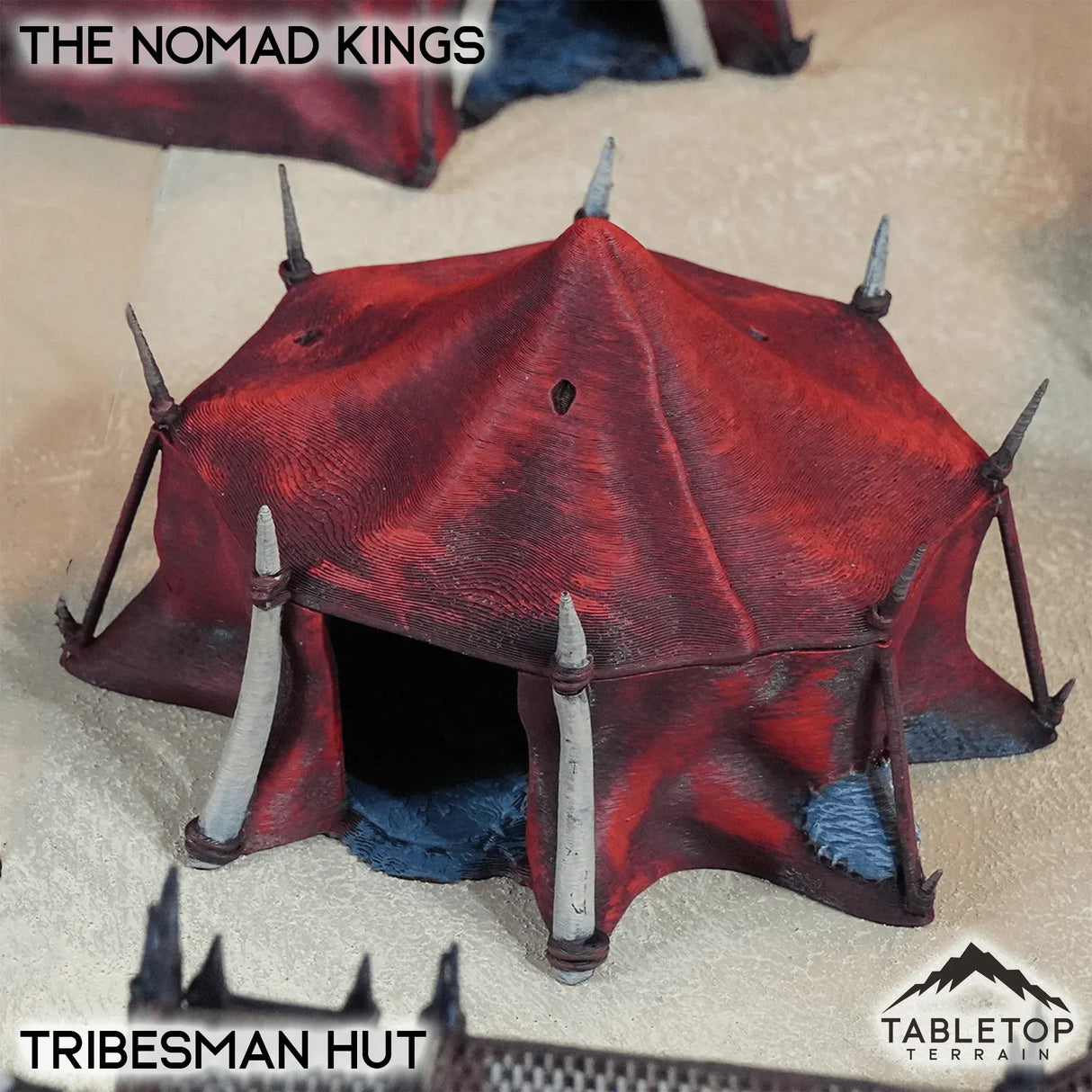 Tabletop Terrain Terrain Tribesman Hut / 32mm The Nomad Kings