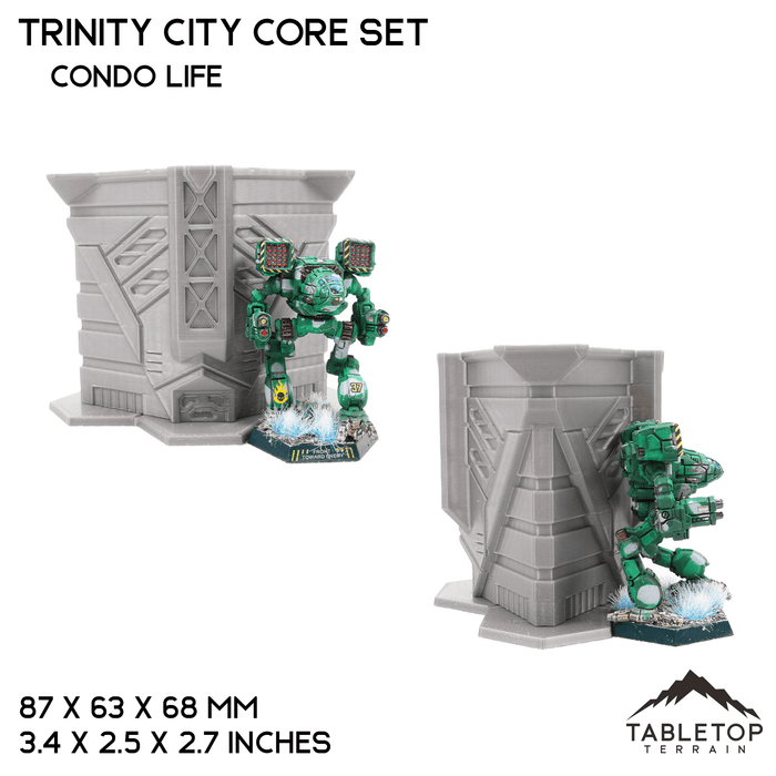 Tabletop Terrain Terrain Trinity City Core Set - 6mm