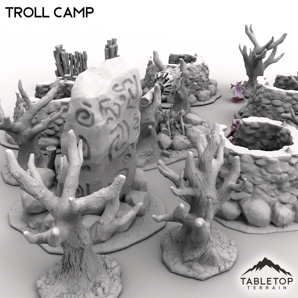 Tabletop Terrain Terrain Troll Camp