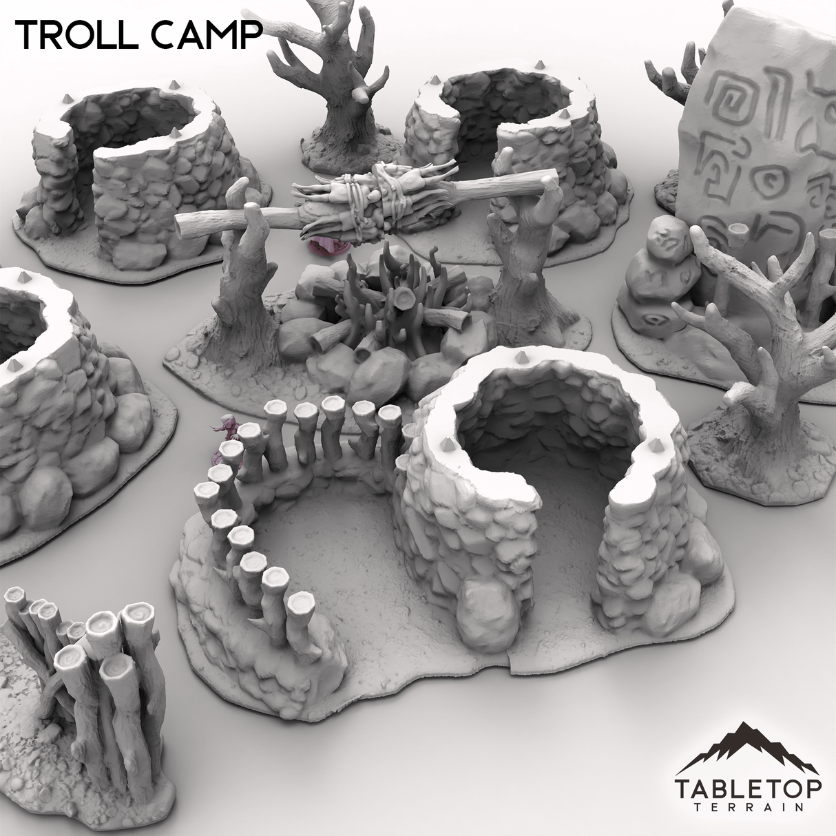 Tabletop Terrain Terrain Troll Camp