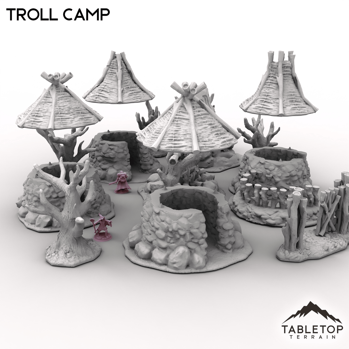 Tabletop Terrain Terrain Troll Camp