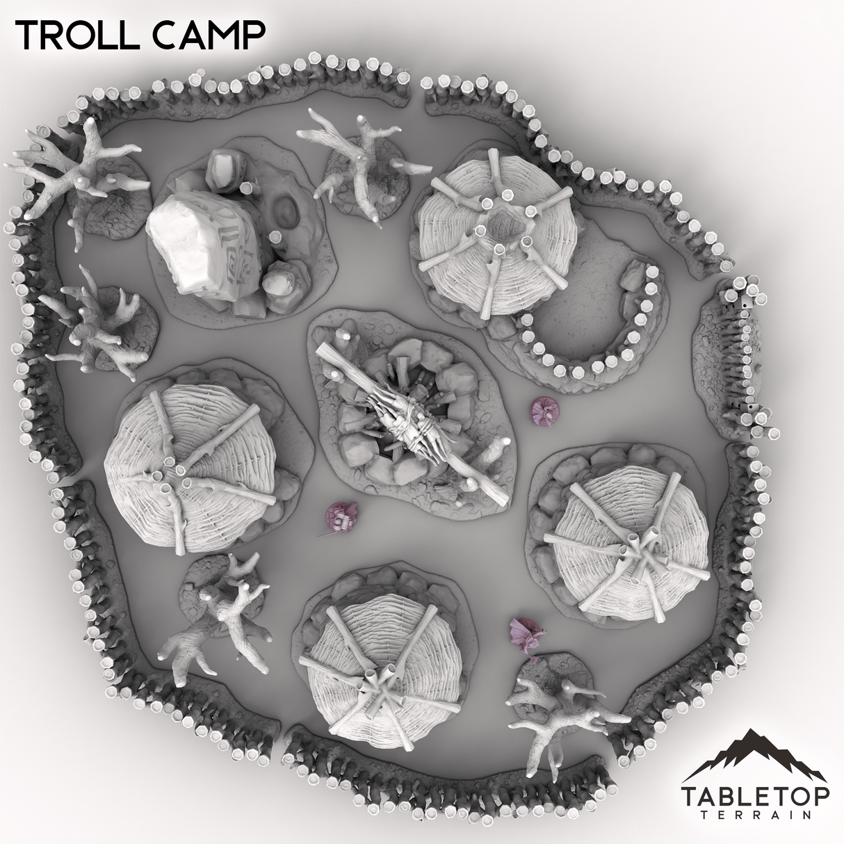 Tabletop Terrain Terrain Troll Camp