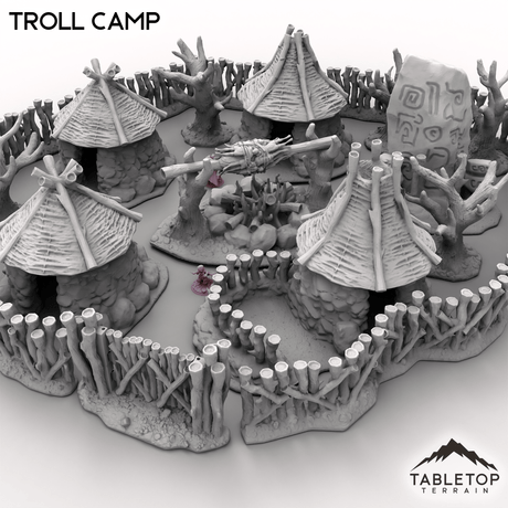 Tabletop Terrain Terrain Troll Camp
