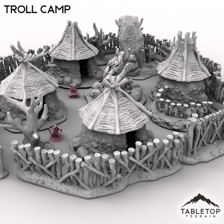 Tabletop Terrain Terrain Troll Camp