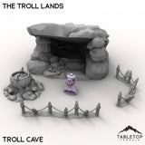 Tabletop Terrain Terrain Troll Cave / 32mm The Troll Lands
