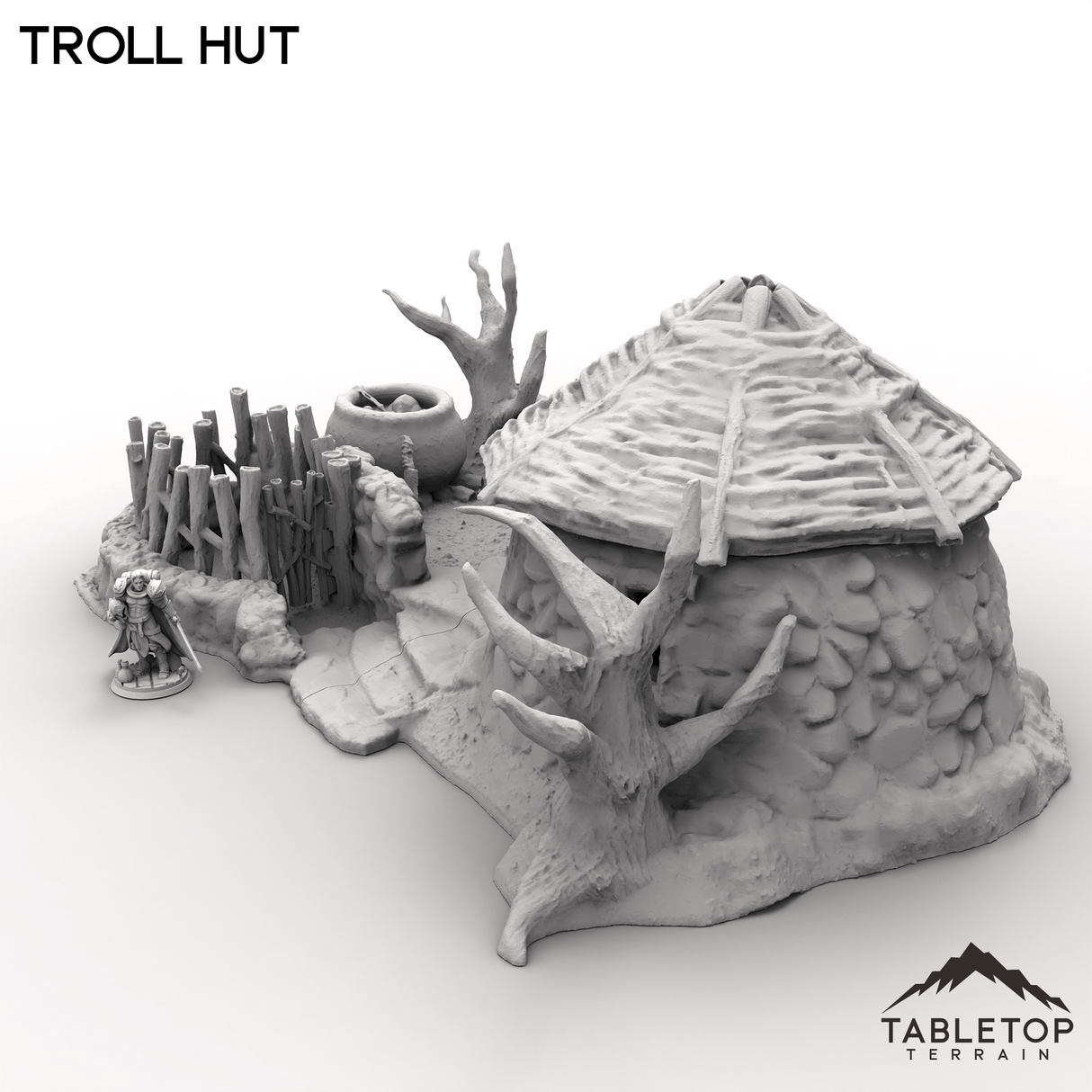 Tabletop Terrain Terrain Troll Hut