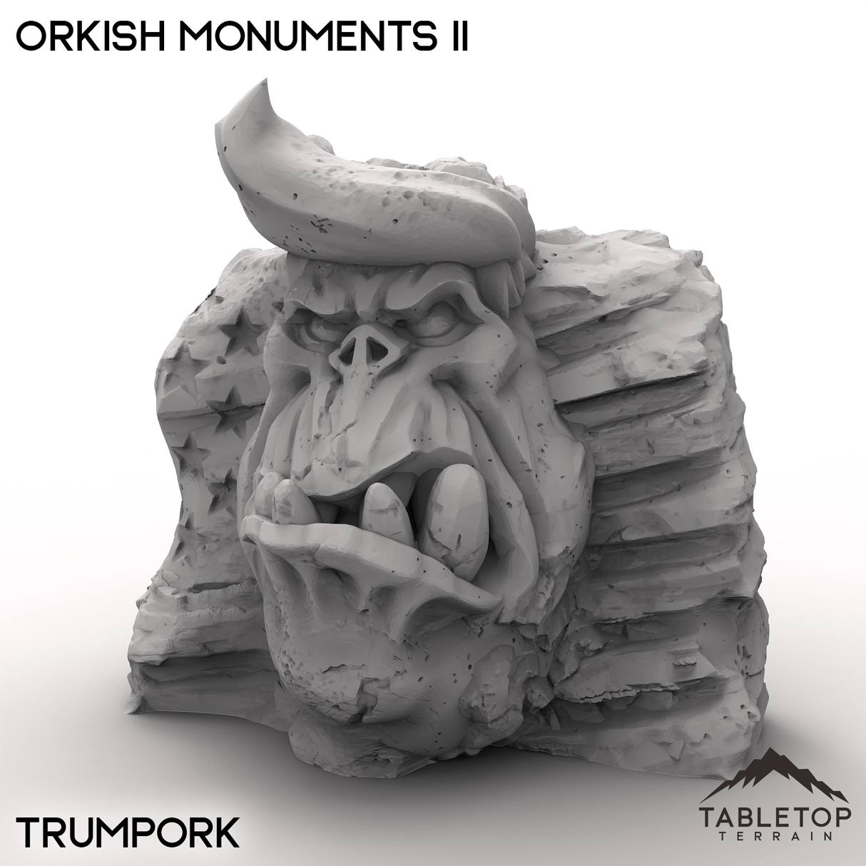 Tabletop Terrain Terrain Trumpork / 32mm Orkish Monuments II
