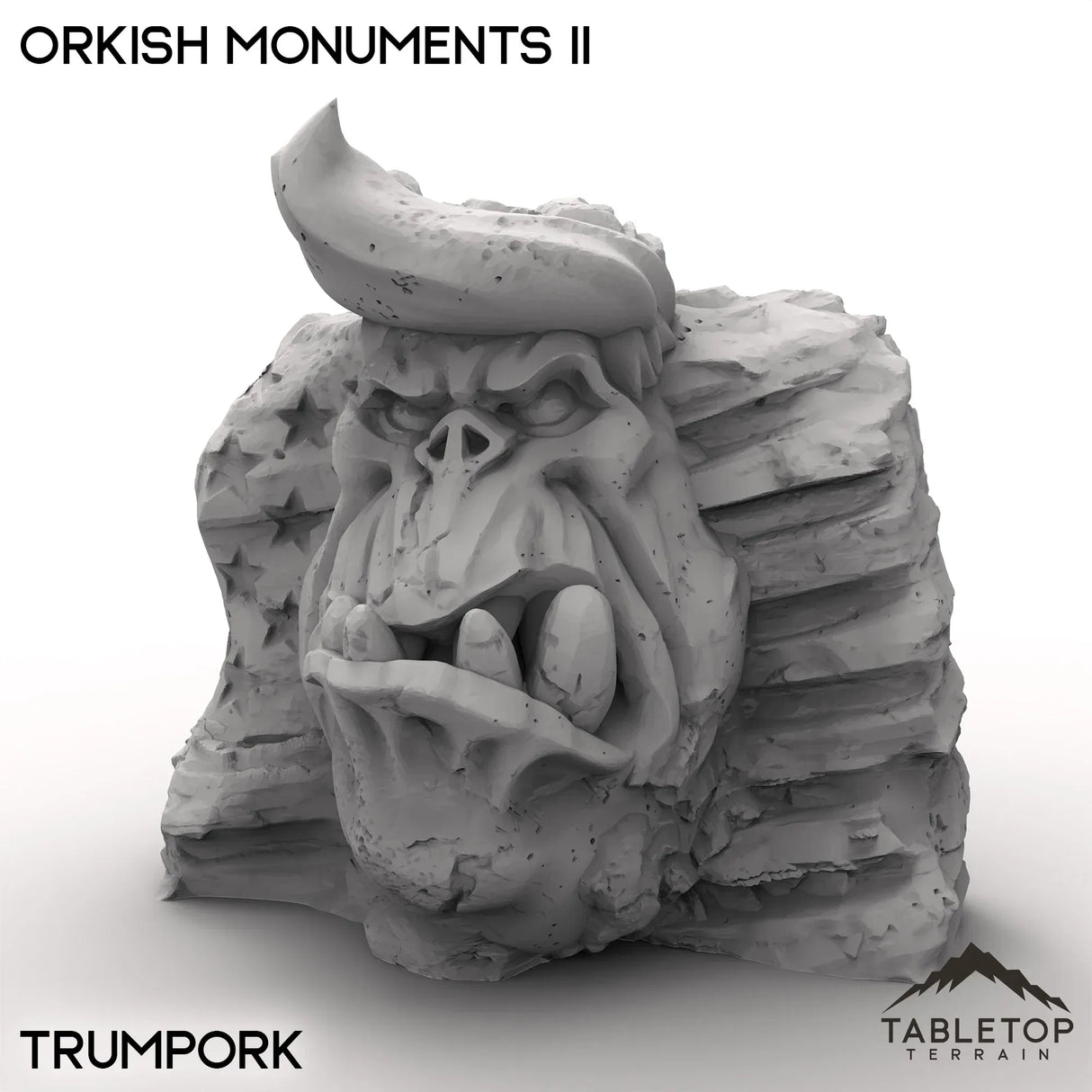 Tabletop Terrain Terrain Trumpork / 32mm Orkish Monuments II