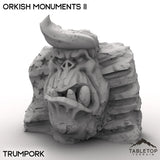 Tabletop Terrain Terrain Trumpork / 32mm Orkish Monuments II