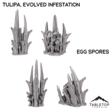 Tabletop Terrain Terrain Tulipa, Evolved Infestation