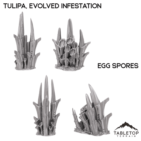 Tabletop Terrain Terrain Tulipa, Evolved Infestation