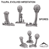 Tabletop Terrain Terrain Tulipa, Evolved Infestation