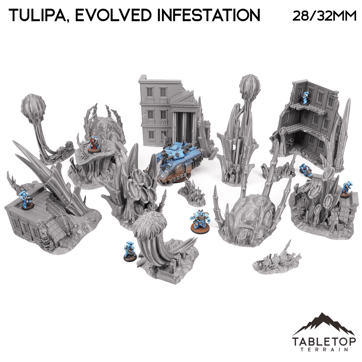 Tabletop Terrain Terrain Tulipa, Evolved Infestation