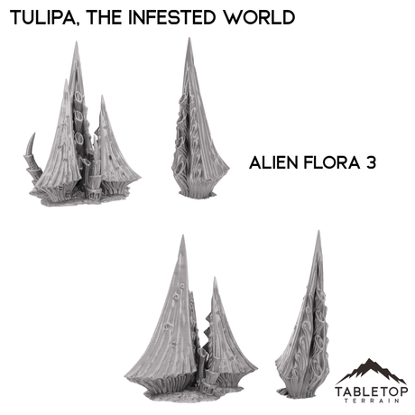 Tabletop Terrain Terrain Tulipa, The Infested World