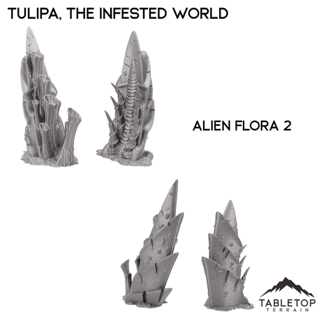 Tabletop Terrain Terrain Tulipa, The Infested World