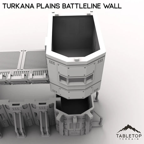 Tabletop Terrain Terrain Turkana Plains Battleline Wall
