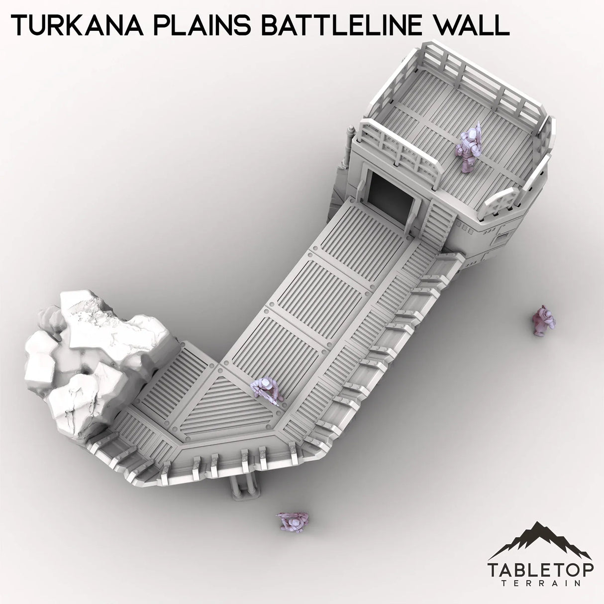 Tabletop Terrain Terrain Turkana Plains Battleline Wall