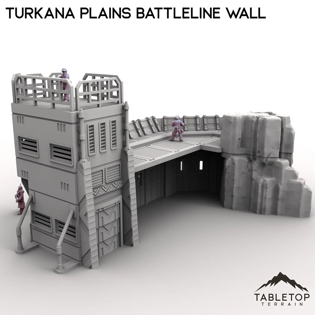 Tabletop Terrain Terrain Turkana Plains Battleline Wall
