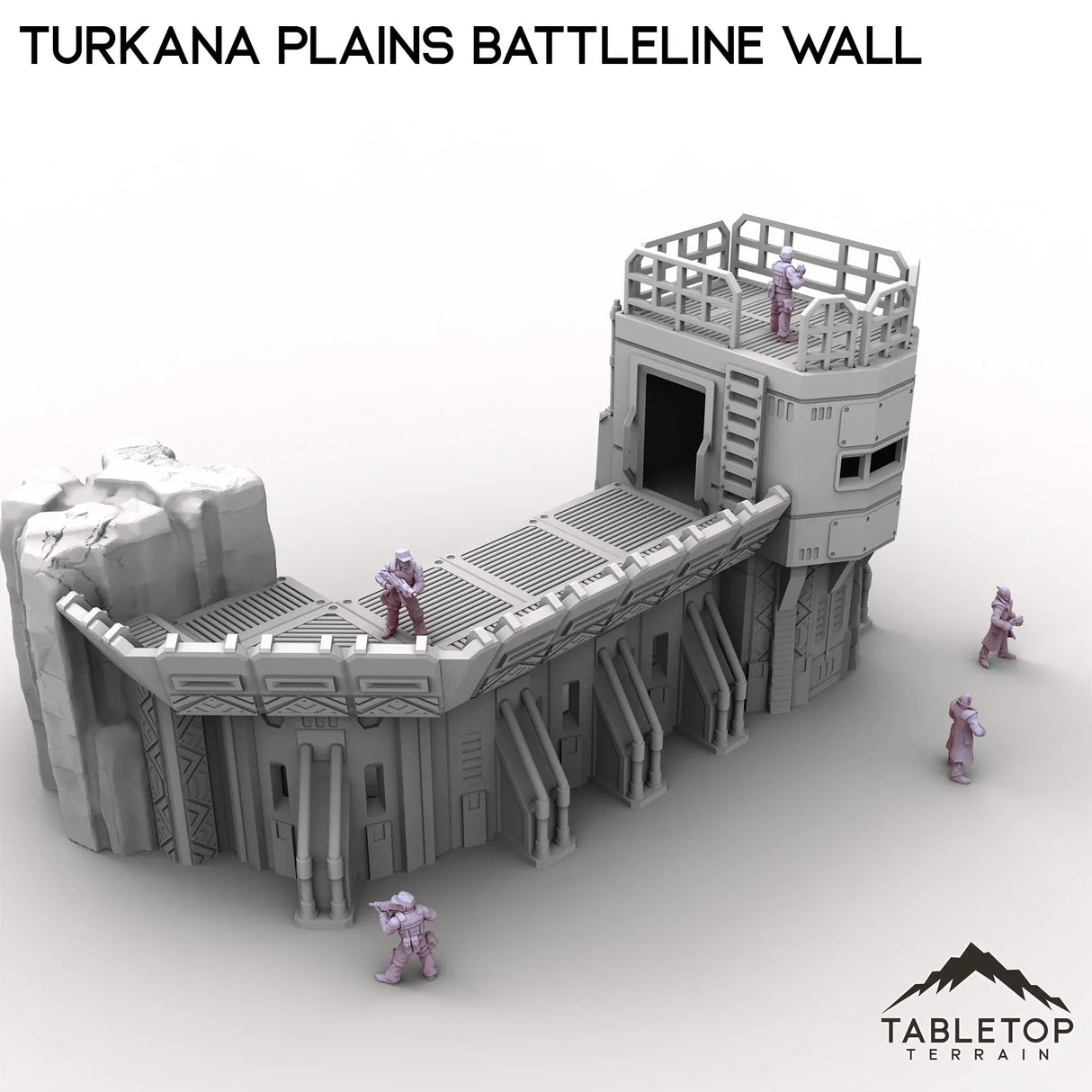 Tabletop Terrain Terrain Turkana Plains Battleline Wall