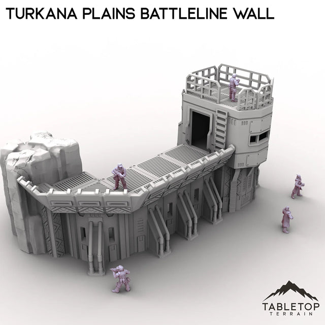 Tabletop Terrain Terrain Turkana Plains Battleline Wall