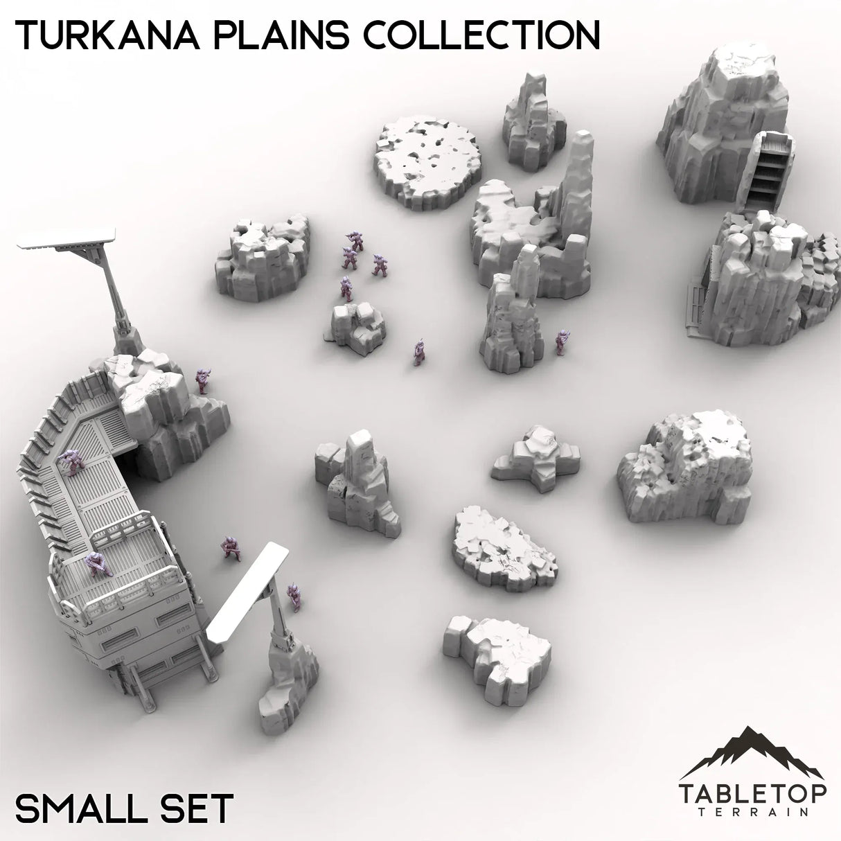 Tabletop Terrain Terrain Turkana Plains Collection