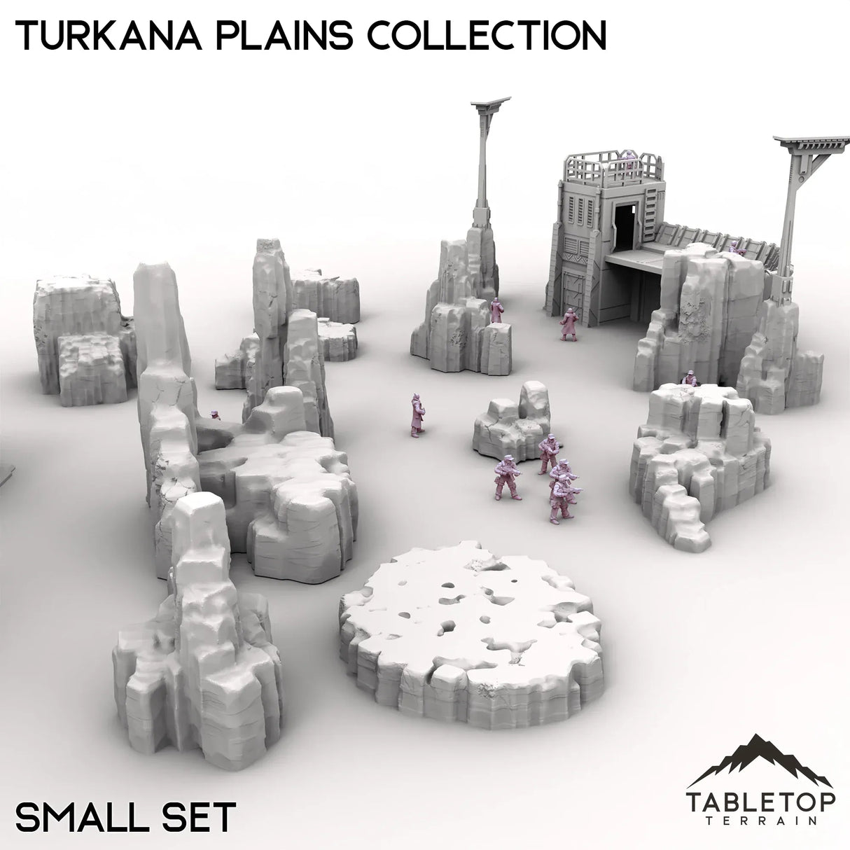 Tabletop Terrain Terrain Turkana Plains Collection