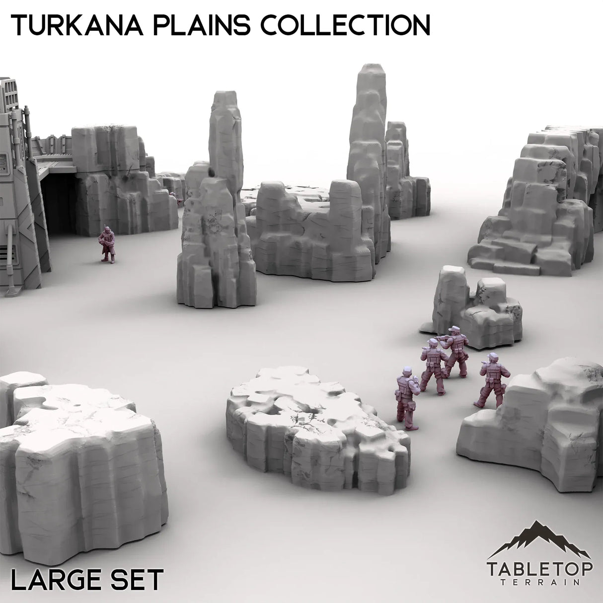 Tabletop Terrain Terrain Turkana Plains Collection
