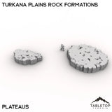 Tabletop Terrain Terrain Turkana Plains Rock Formations