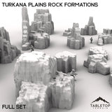 Tabletop Terrain Terrain Turkana Plains Rock Formations